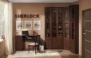 Модульная библиотека Sherlock Орех шоколадный