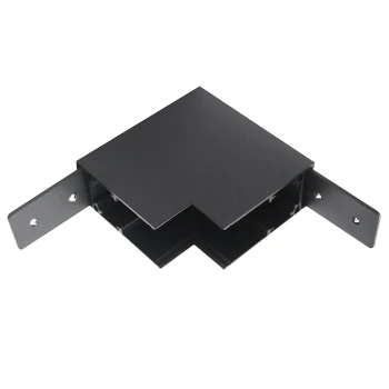 Соединитель вертикальный L-образный Lightstar Uno Pro к 509027P, 509037P черный 509137P