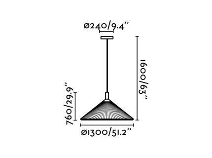 Подвесной светильник Faro Saigon 119057