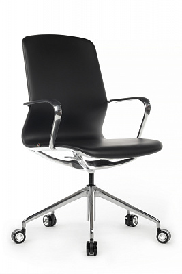 Компьютерное кресло Рива РВ Дизайн Бонд FK007-B11-P экокожа черный