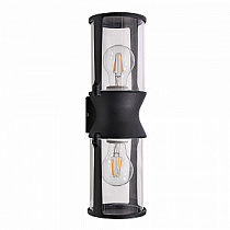 Уличный настенный светильник ARTE LAMP MINCHIR A8306AL-2BK
