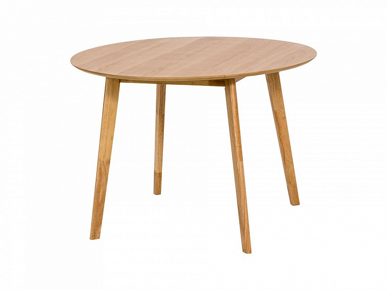 Круглый обеденный стол OgogoHome Jaxton шпон 333979