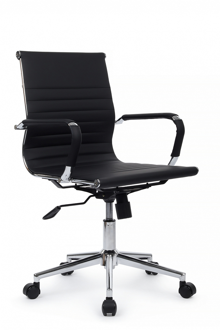 Кресло офисное Рива РВ Чейр Хьюго 6002-2SE черный
