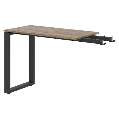 Боковая приставка стола руководителя Skyland ЭНИО (Enio) EP 1050 Кария Пальмира / Антрацит