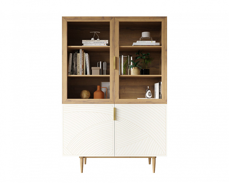 Буфет Этажерка Line (Лайн) LN11/GR1/beige