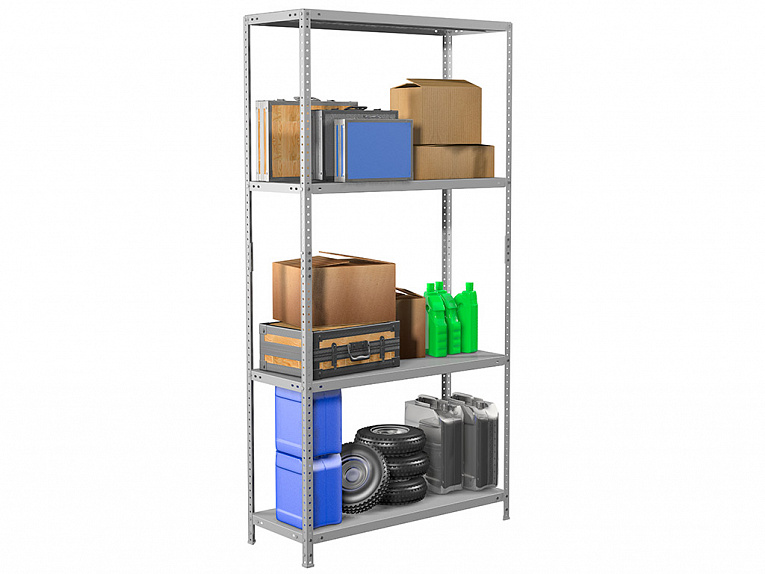 Стеллаж MS Standart 200KD/100x40/4 до 500 кг