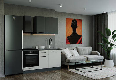 Кухонный гарнитур прямой Sanvut Лофт 1600