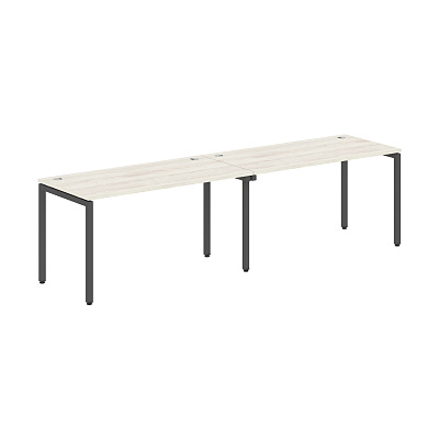Стол двойной Skyland XTEN С (Xten S) XWST 2870 Сосна Эдмонт / Антрацит