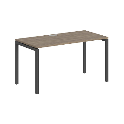 Офисный стол Norden Сигма 1600х800 (м/к 40х40) SG.209.OD.44.AN Дуб темный / Антрацит