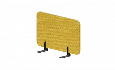 Экран торц. промежуточный для стола гл.68см Inspira (GDB) Дизайн (Design) UFDLIN068BYNR желтый / черный